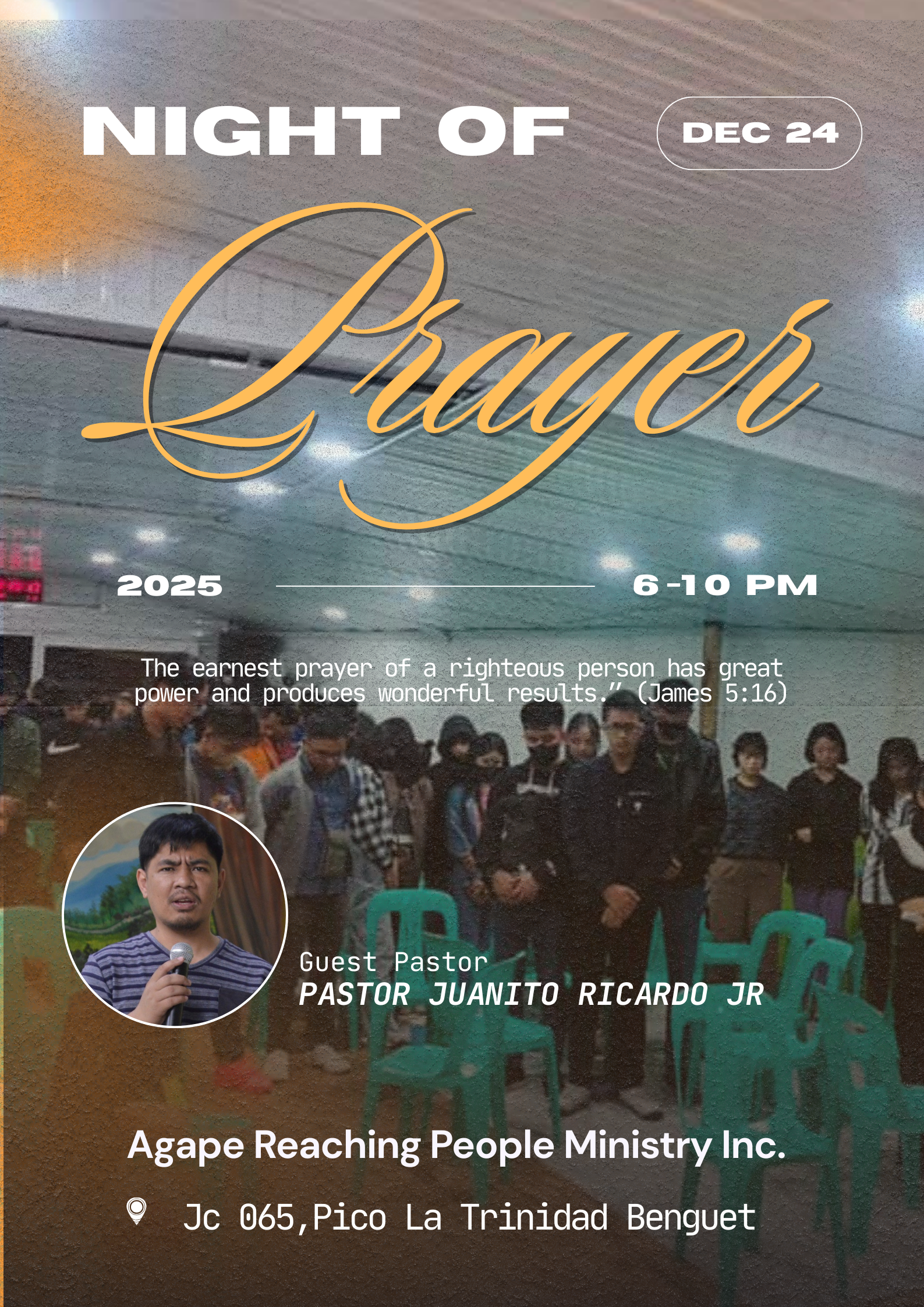 Worship & Fellowship Poster